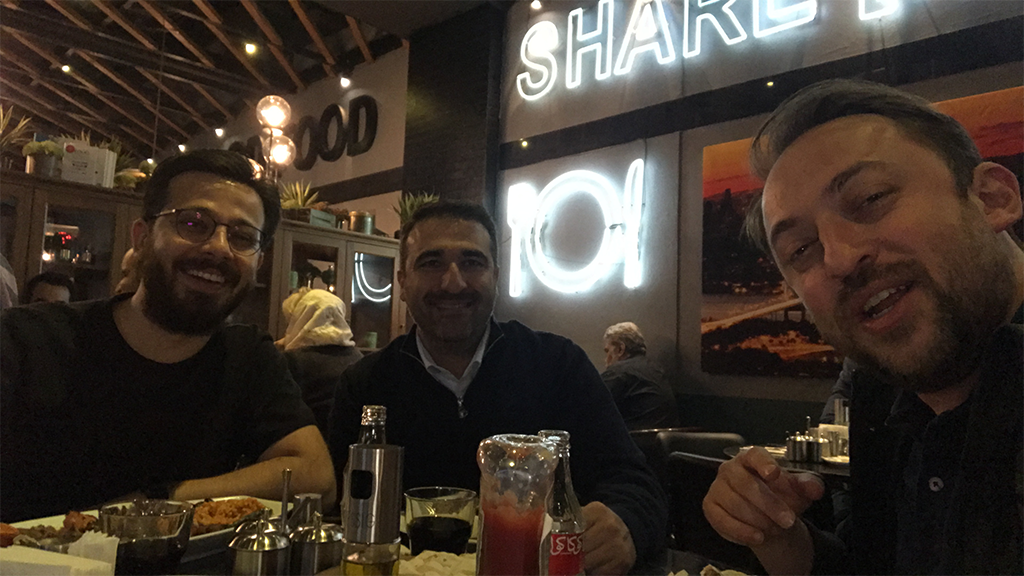Orhan Dogan Chilling Out With Ugur And Alp