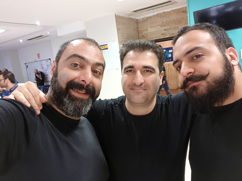 Orhan Dogan CTO Bamilo Tech Team Spirit With Kaveh And Farzan