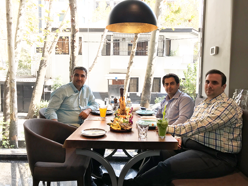 Orhan Dogan With Tech Team Heads